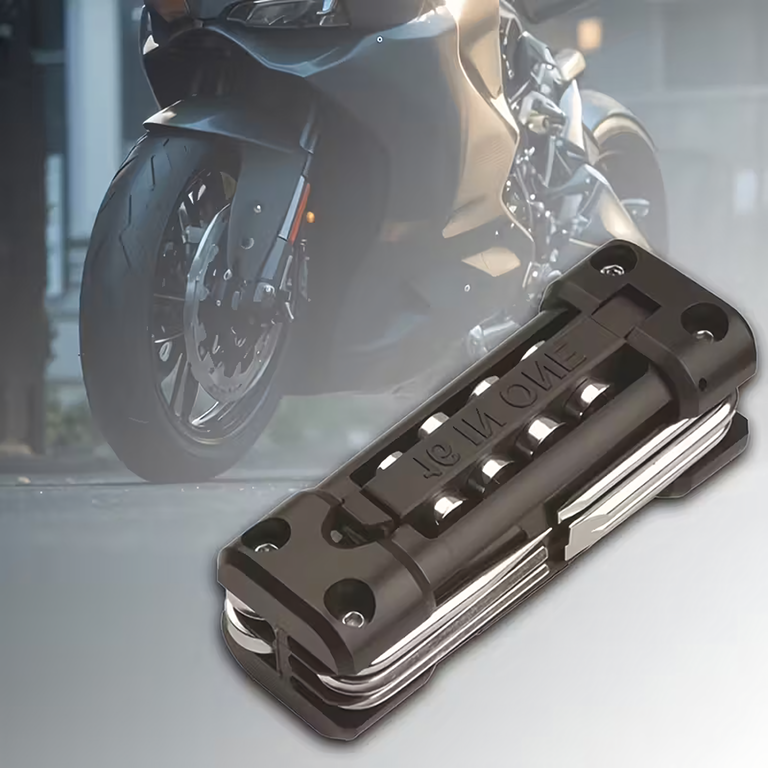 Multitool Rowerowy Klucze do Naprawy Wielofunkcyjny Zestaw Narzędzi 13w1 (13)