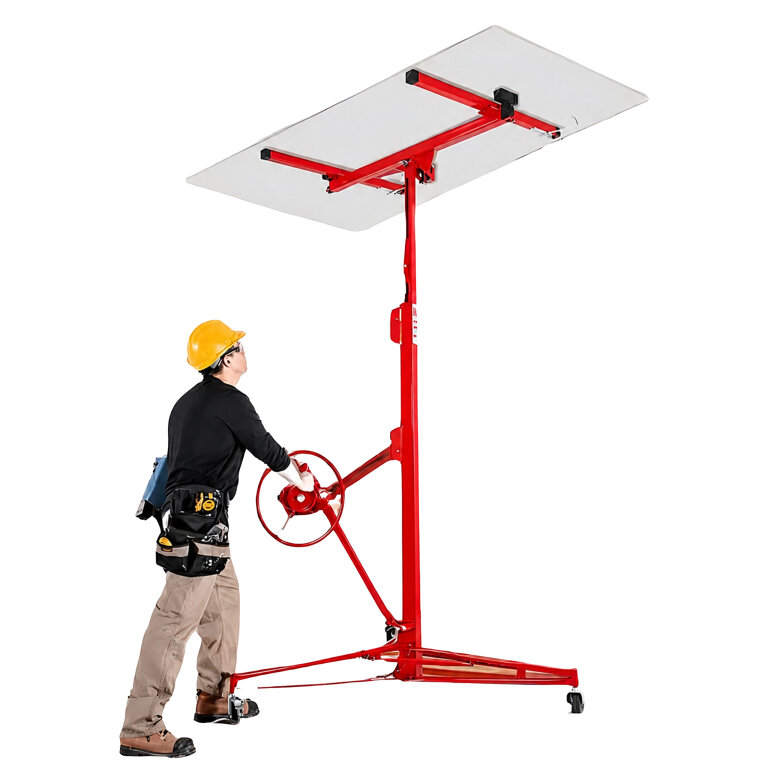 Podnośnik do Płyt Gipsowych GK OSB Karton Gips Regipsów Stojak 3,5m 68kg (6)