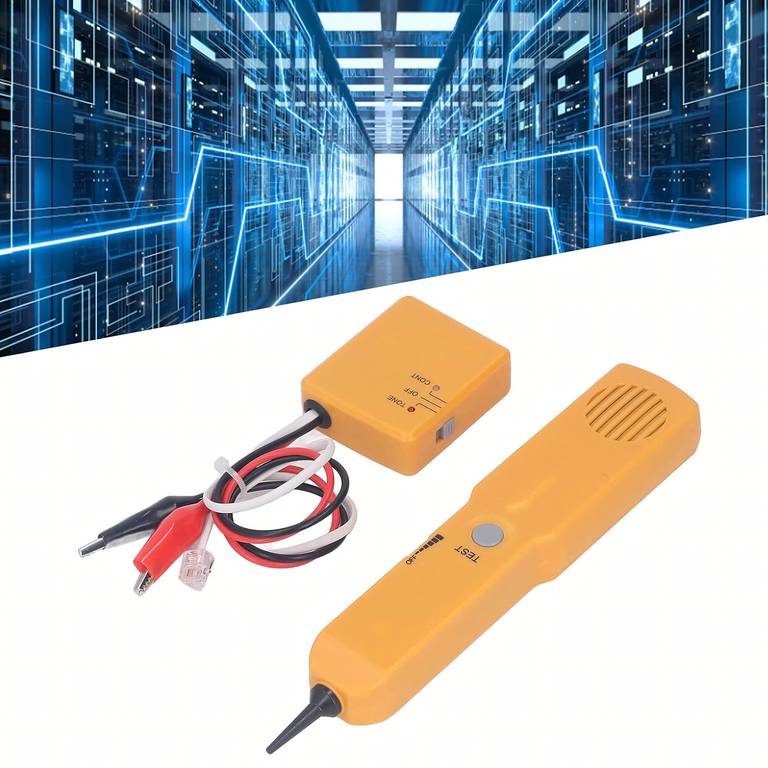 Wykrywacz Lokalizator Kabli Tester Sonda do Szukania Przewodów Rj11 Etui  (8)