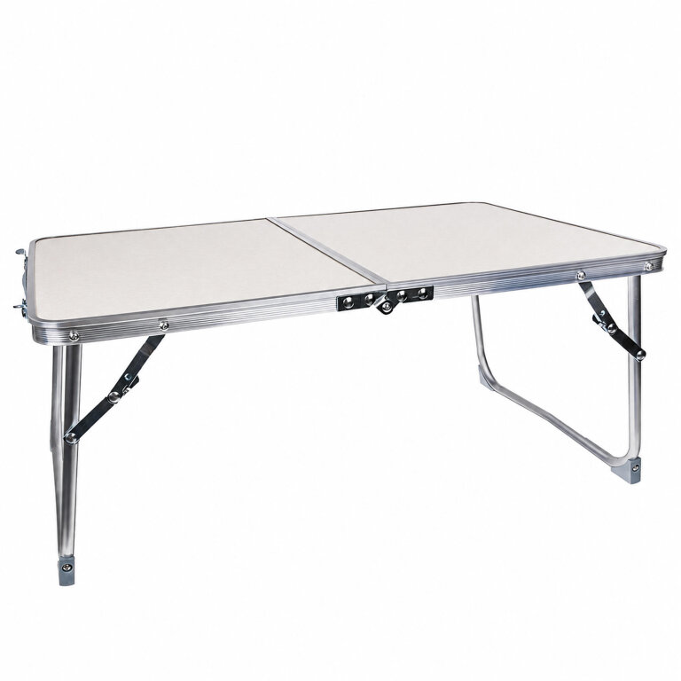 Stolik Turystyczny Składany Aluminiowy Przenośny Biwakowy Wędkarski 61x41cm (3)