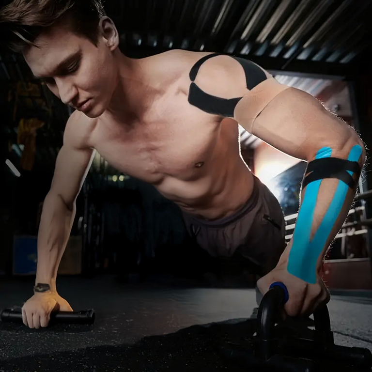 Plastry Tape Tejpy Kinesio Taping Tejp Taśma Kinesio Sport Pro 5Mx5CM (13)