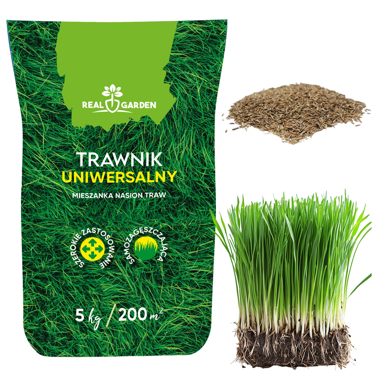 3300op. x Trawa Uniwerslana Zagęszczająca Odporna Mieszanka Nasion Traw 5 kg 200 m² (1)