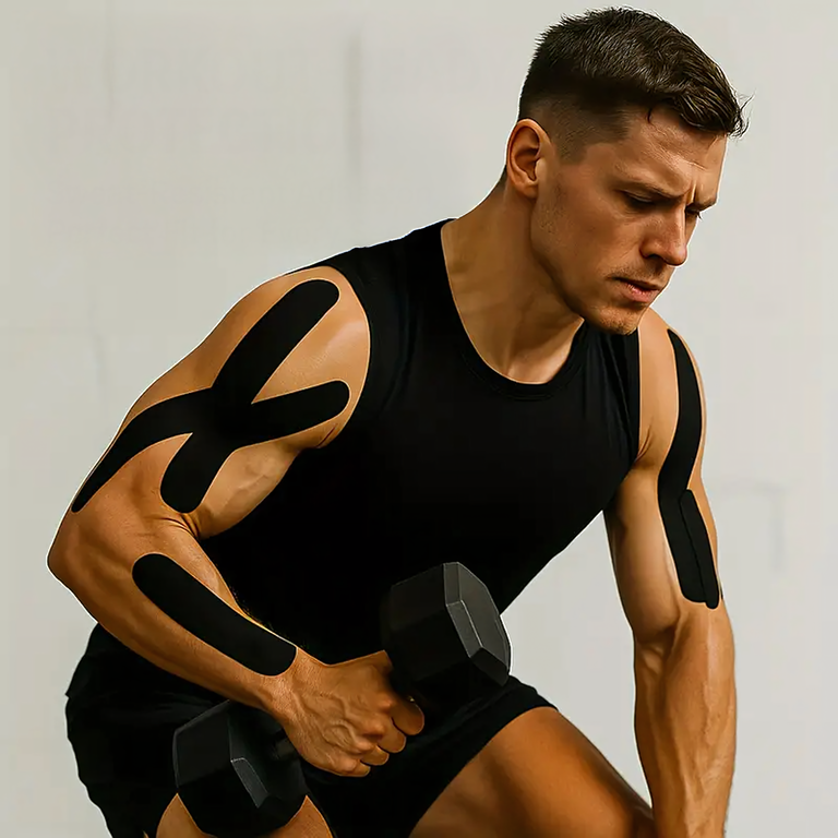 Plastry Tape Tejpy Kinesio Taping Tejp Taśma Kinesio Sport Pro 5Mx5CM (11)