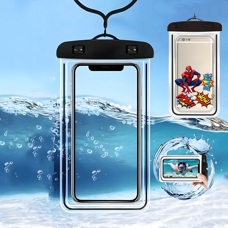 Etui Wodoodporne na Telefon Pieniądze Uniwersalne na Plaże Kajak Sup Ponton (10)