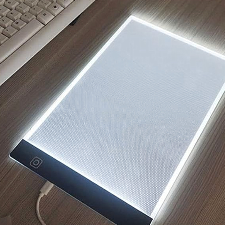 Tablet Graficzny A4 Deska Kreślarska Podkładka Led do Rysowania Kopiowania  (9)