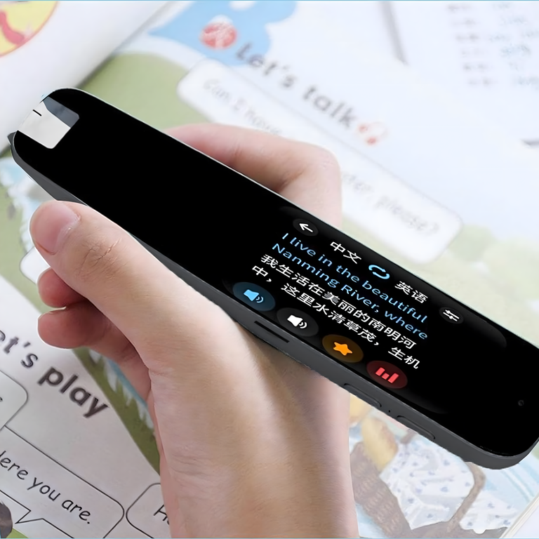 Elektroniczny Tłumacz Języków Pióro Translator Tekstu i Mowy Długopis (5)