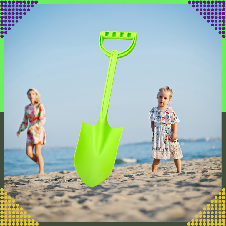 Łopatka Łopata Szpadel do Piasku na Plażę Piaskownice Mocna duża 51 cm (8)