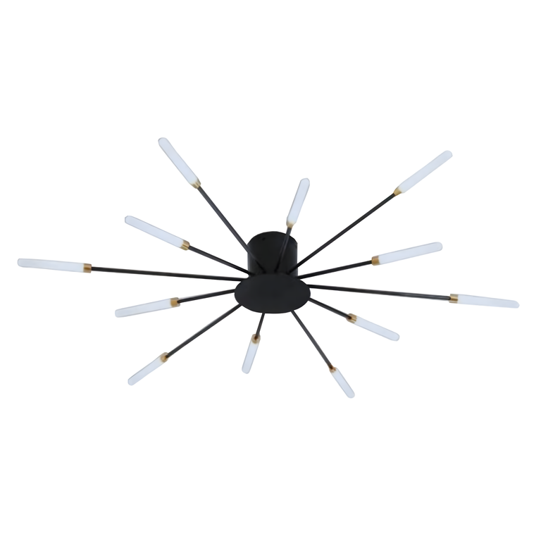 Lampa Sufitowa Led Żyrandol Fajerwerki Nowoczesna do Salonu Jadalni 12W (1)