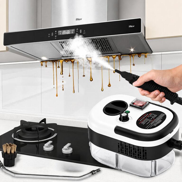 Myjka Parowa Odkurzacz Parowy Parownica 2500W do Czyszczenia Uniwerslana  (13)