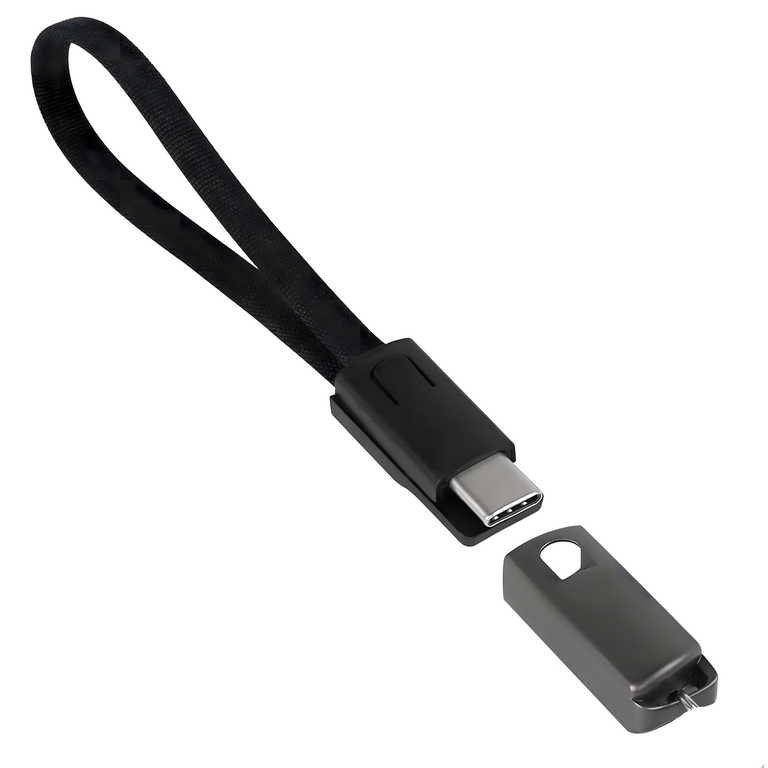 Kabel Ładowarka Brelok Smycz do Danych USB-C - USB-A Szybkie Ładowanie  (3)