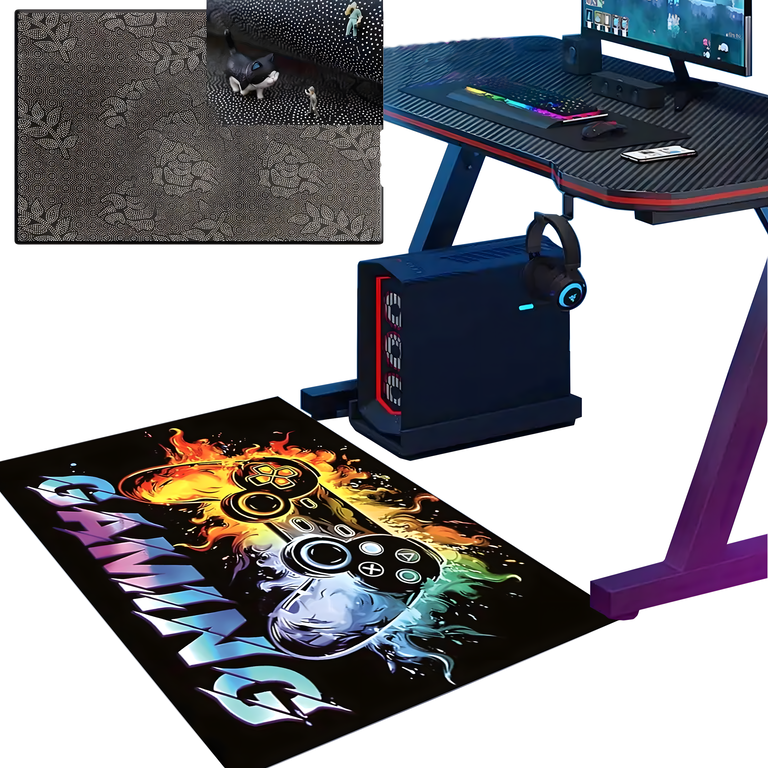 Mata Gamingowa Ochronna Dywan Chodnik pod Fotel Krzesło dla Graczy 50x80 cm (2)