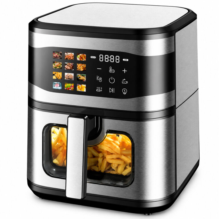 Frytkownica Beztłuszczowa Air Fryer 8L Frytownica 1700W 12 Programów Mocna (2)