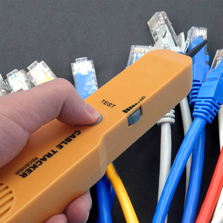 Wykrywacz Lokalizator Kabli Tester Sonda do Szukania Przewodów Rj11 Etui  (15)