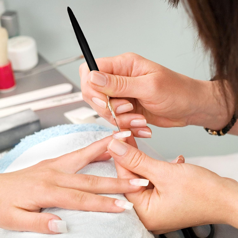ZESTAW PĘDZLI PĘDZELKÓW DO ZDOBIENIA PAZNOKCI MANICURE WZORKÓW HYBRYDA ŻEL (3)