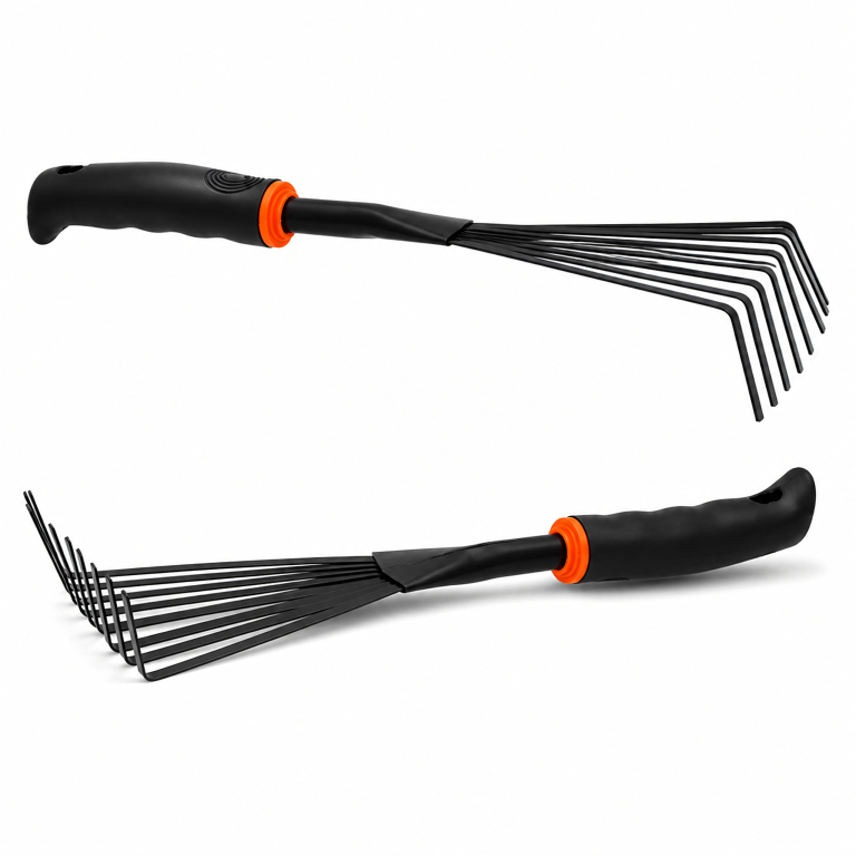 Miotło Grabki Ogrodnicze 37cm Grabki Wachlarzowe Pazurki Ogrodowe Grabie  (3)