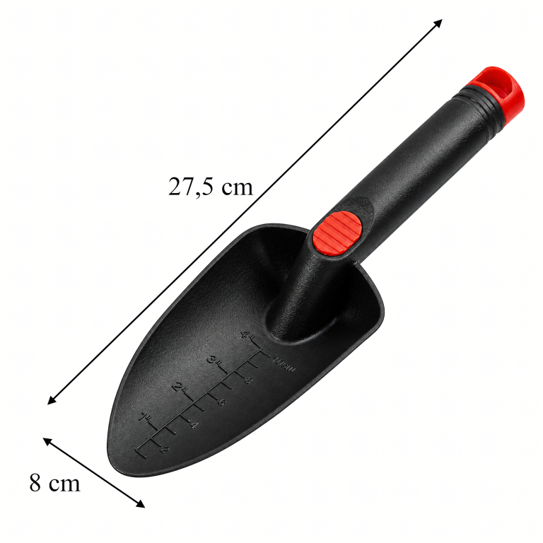 Łopatka Ogrodowa Plastikowa Szeroka do Przesadzania Sadzenia Roślin 27,5cm (7)
