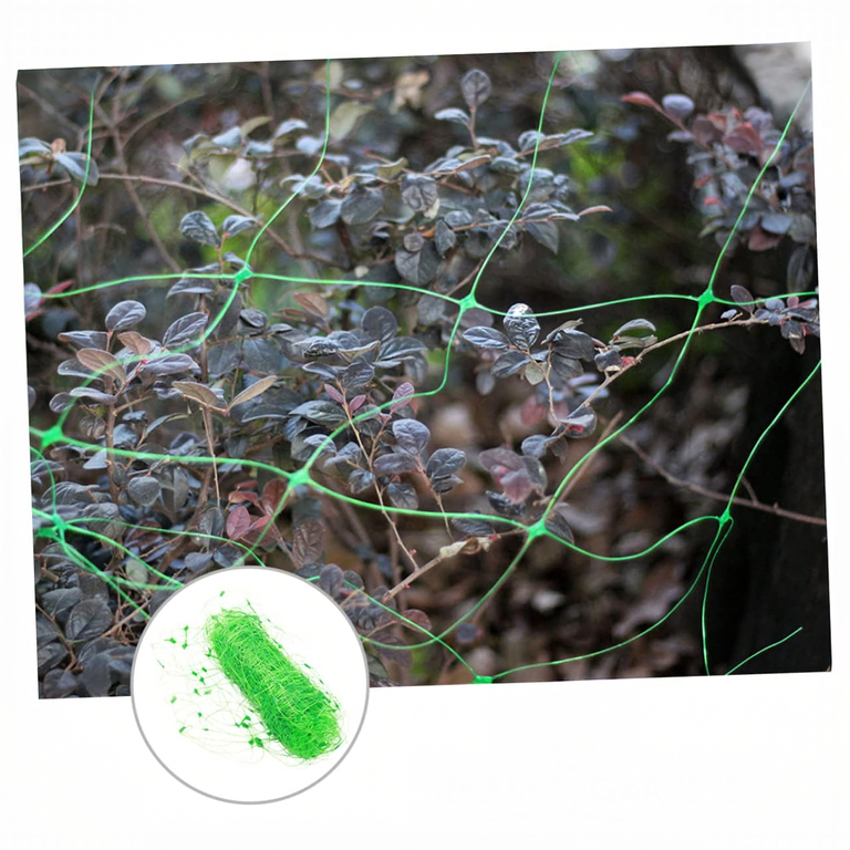 Siatka pod Rośliny Pnące do Ogórków Podpora Fasolka Pomidory Trejaż 1,2x20m (12)
