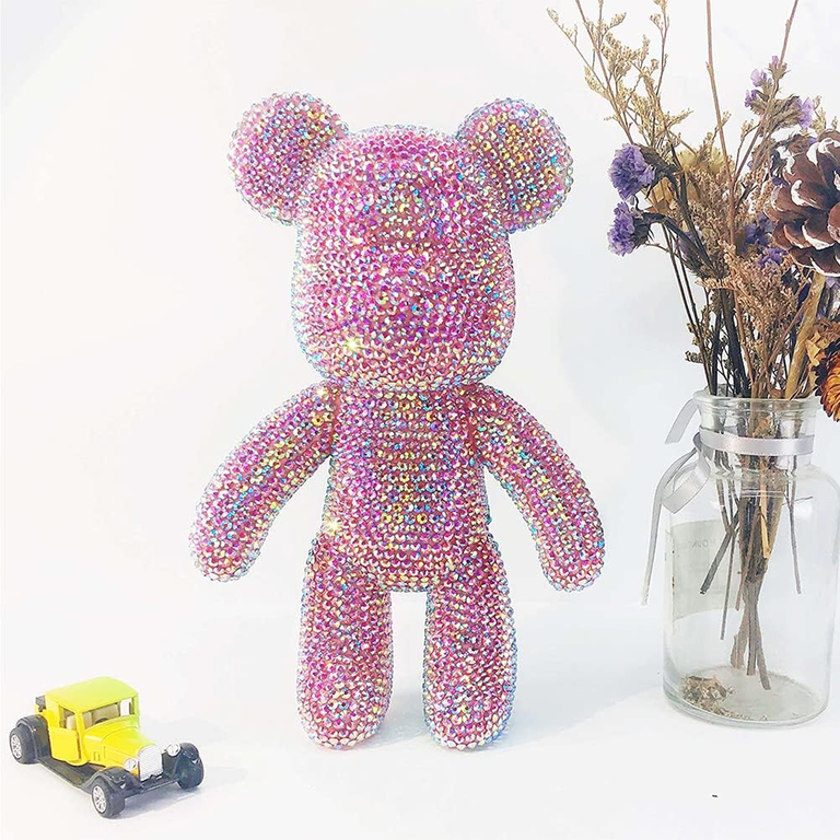 Diamond Painting Haft Diamentowy Zestaw 5D FIGURKA DUŻY MIŚ 38 cm (11)