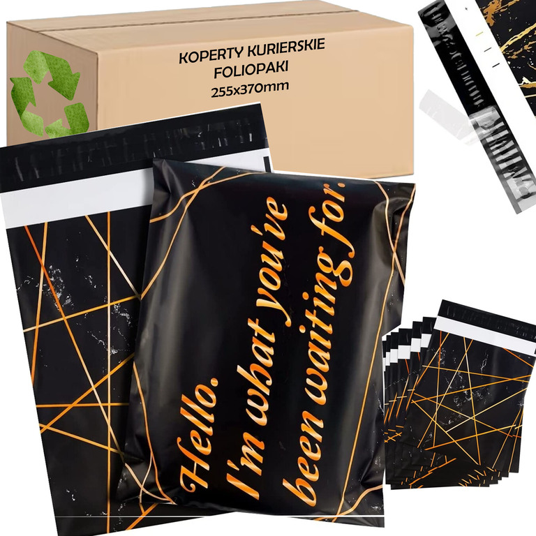 FOLIOPAKI KURIERSKIE MOCNE KOPERTY FOLIOWE 255x370 FOR YOU 50szt (1)