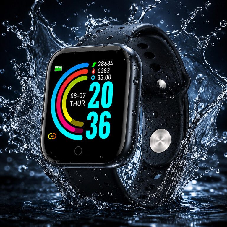 Smartwatch Opaska Sportowa Zegarek Damski Męski Puls Bluetooth Sms Sen  (11)