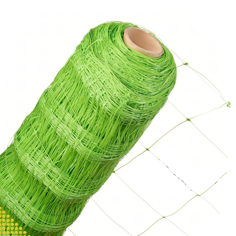 Siatka pod Rośliny Pnące do Ogórków Podpora Fasolka Pomidory Trejaż 1,2x20m (4)
