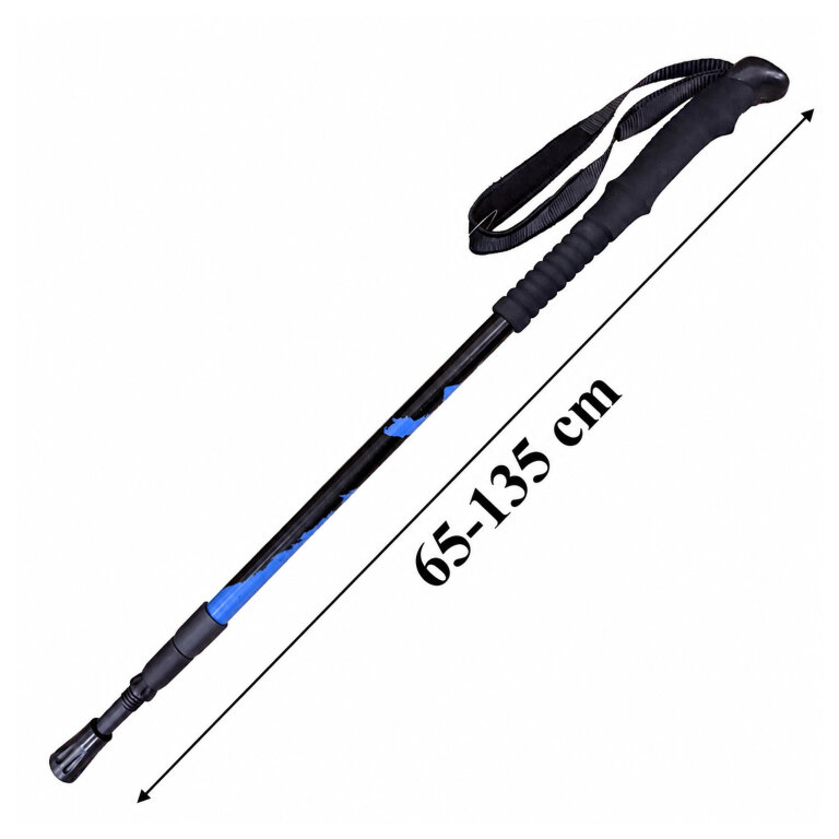 Kij Kijek Trekingowy Regulowany 65-135cm do Chodzenia Nordic Walking Laska (6)
