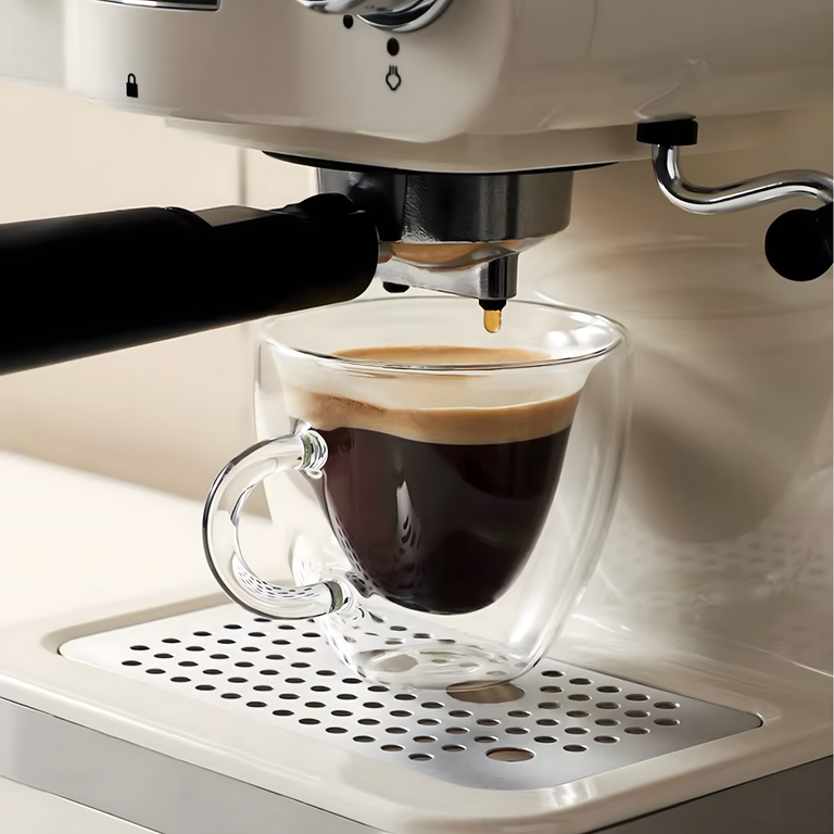 Kubek Miłosny Szklanka w Kształcie Serca Podwójna Ściana Żaroodporny 250 ml (15)