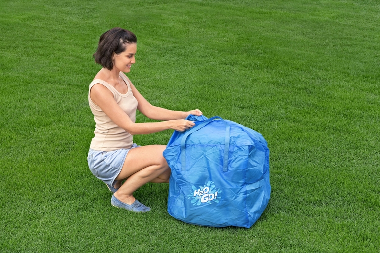 Bestway 53478 Plac Zabaw Park Wodny Dmuchany ze Zjeżdzalnią + Dmuchawa (7)