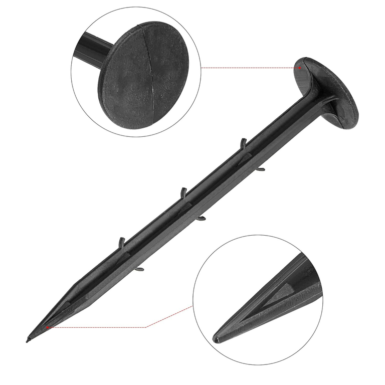 840kmpl x Szpilki Kotwy Kołki do Agrowłókniny Agrotkaniny Mocne 50 szt 15cm (5)