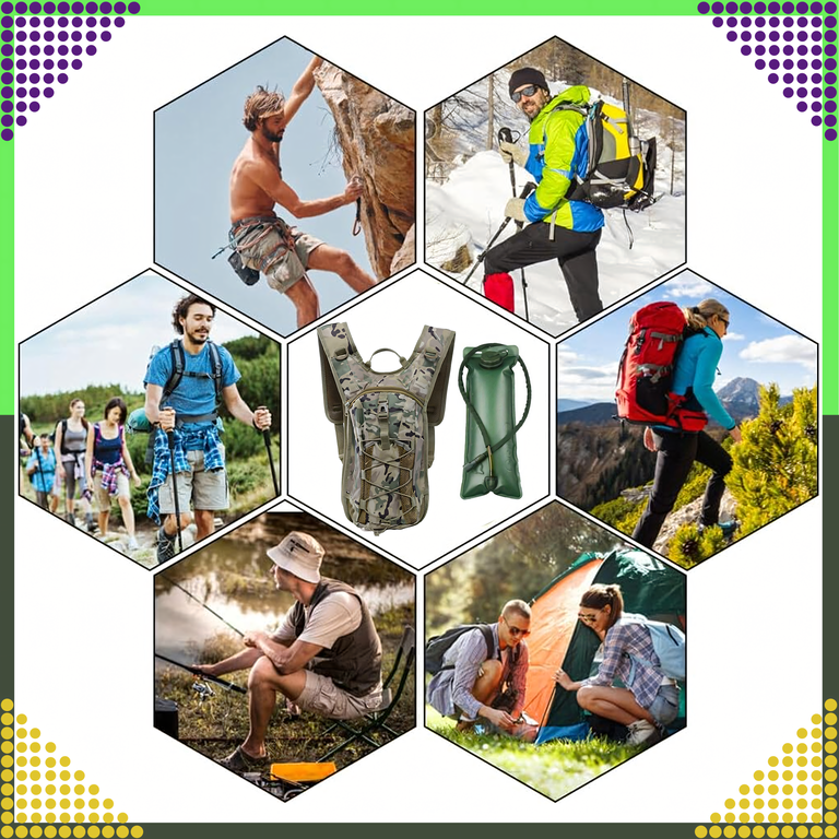 Plecak Rowerowy Górski Hydracyjny z Bukłakiem na Wodę 3L Survivalowy (9)