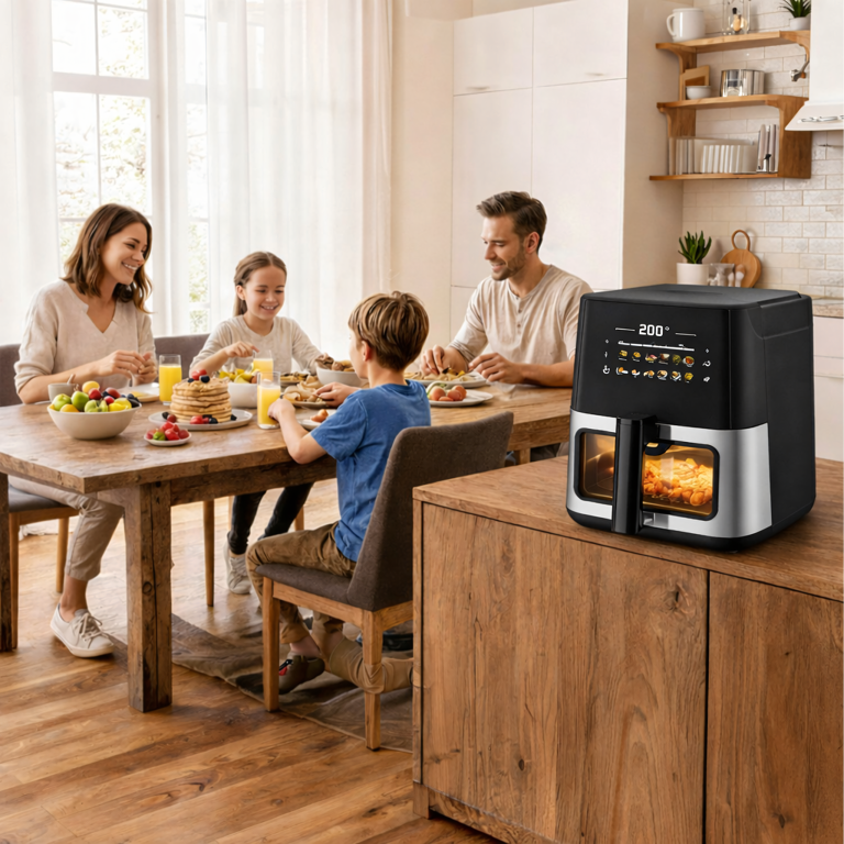 30 x  Frytkownica Beztłuszczowa Air Fryer 8L Frytownica 1700W 12 Programów Mocna (15)