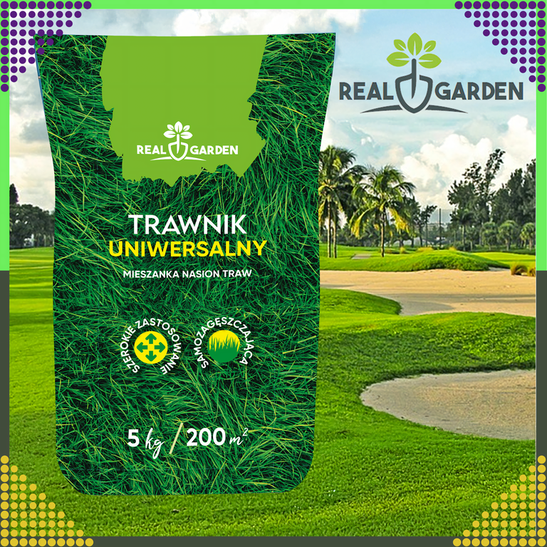 100x Trawa Uniwerslana Zagęszczająca Odporna Mieszanka Nasion Traw 5 kg 200 m² (13)