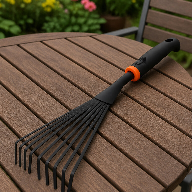 Miotło Grabki Ogrodnicze 37cm Grabki Wachlarzowe Pazurki Ogrodowe Grabie  (11)