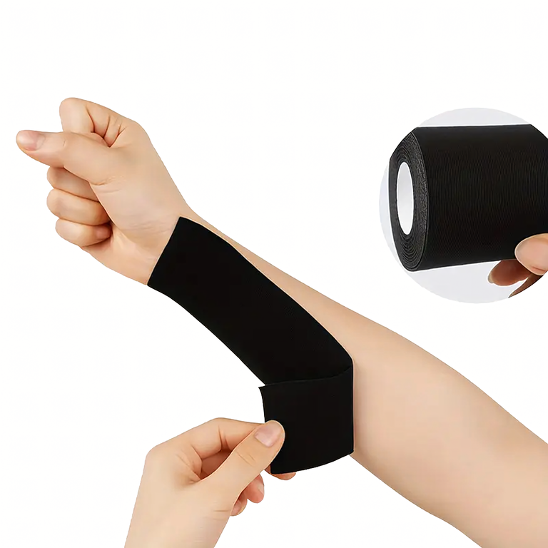 Plastry Tape Tejpy Kinesio Taping Tejp Taśma Kinesio Sport Pro 5Mx5CM (4)