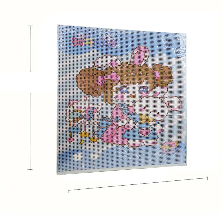HAFT DIAMENTOWY 30x30 DIAMOND PAINTING MOZAIKA DIAMENTOWA OBRAZ ANIME (4)