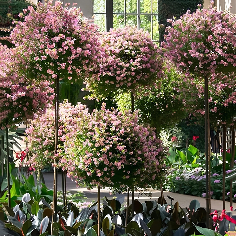 Pergola Ogrodowa Tarasowa Metalowa Podpora do Pnączy Róż Kwiatów 50x10cm zielona (15)