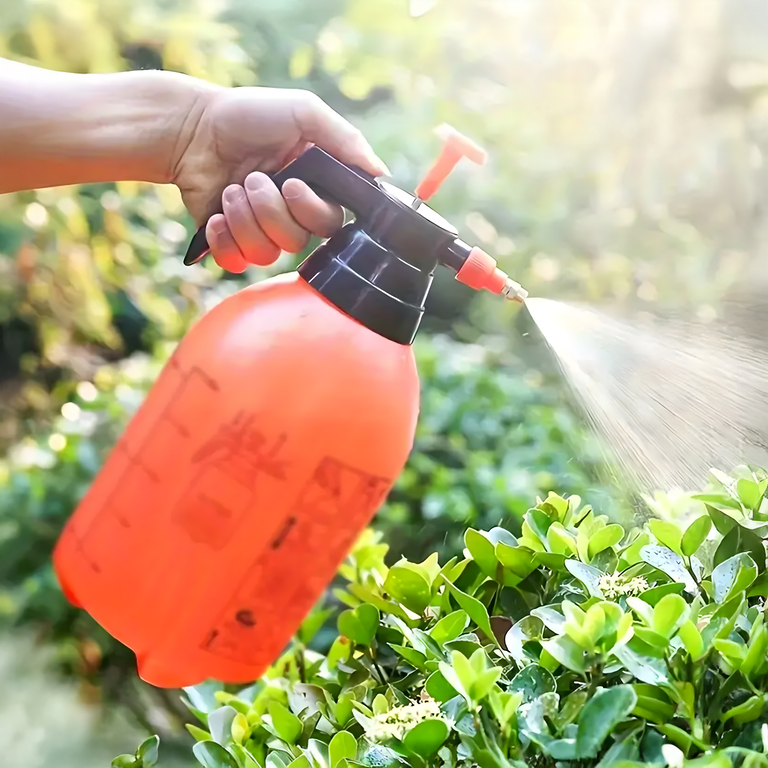 Opryskiwacz Spryskiwacz Ręczny Ciśnieniowy Ogrodowy Domowy 3L Pomarańczowy (8)