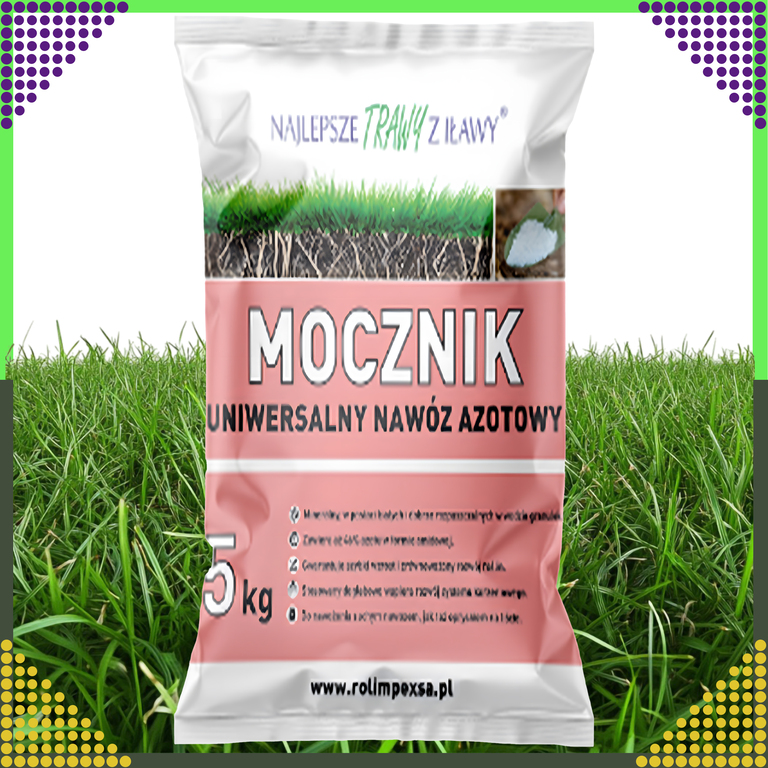 Premium Mocznik Nawóz Ekologiczny 5kg Uniwersalny Azotowy do Ogrodu Trawy  (4)