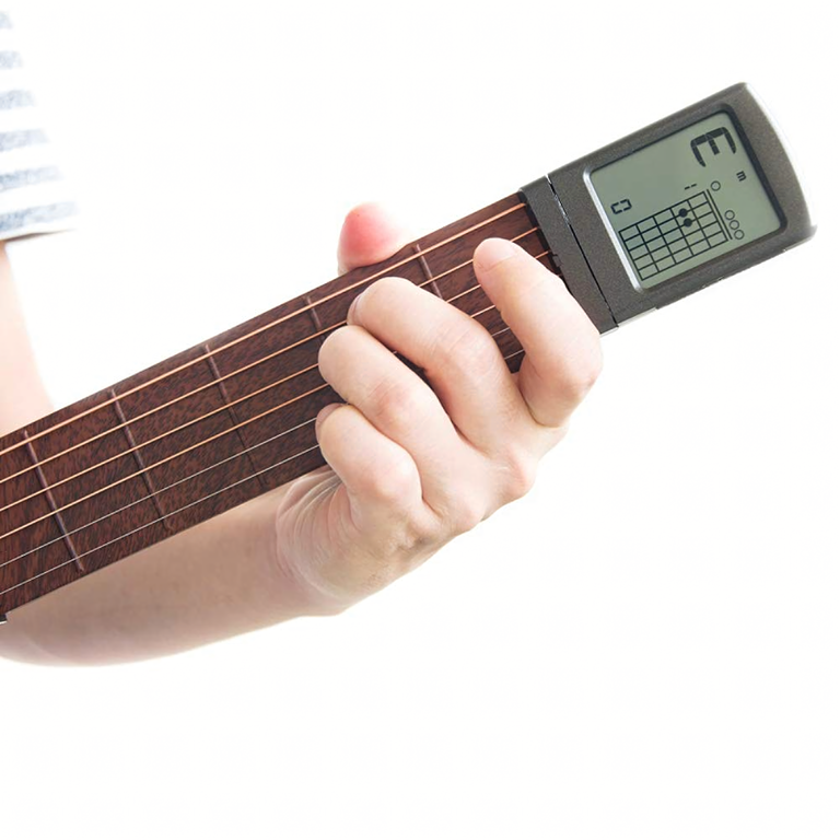 Cyfrowy Trener Trenażer Akordów Gitarowych z Ekranem Przenośna Mini Gitara (8)