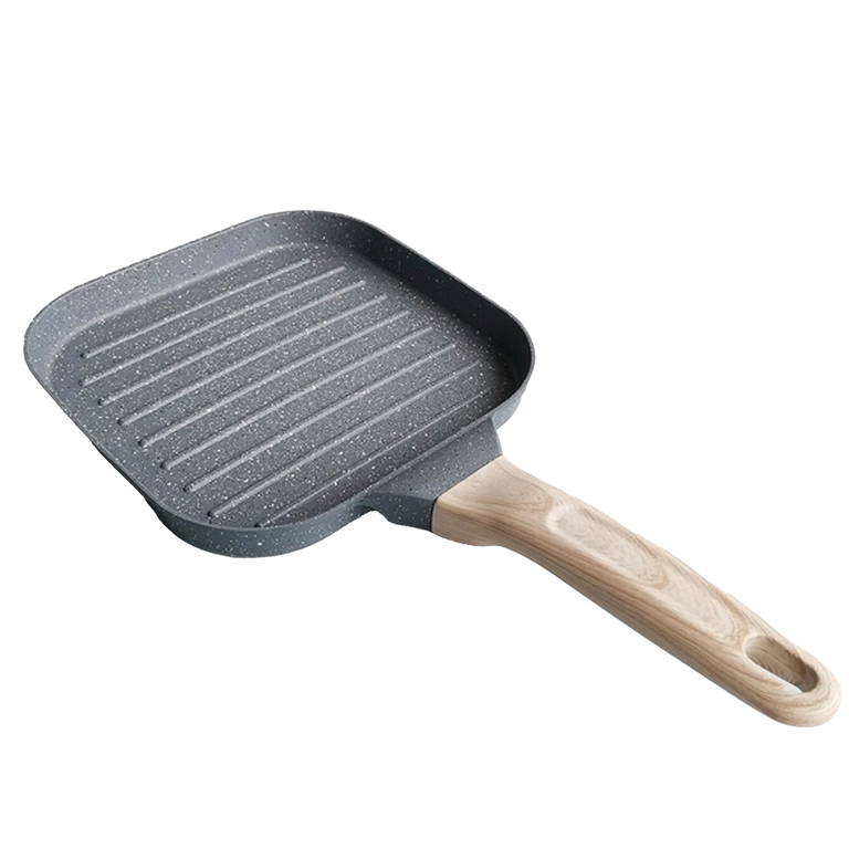 Patelnia Grillowa Turystyczna Biwakowa do Smażenia Grillowania Indukcja Gaz (5)