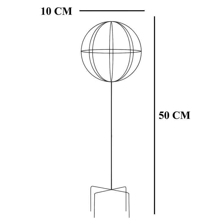 Pergola Ogrodowa Tarasowa Metalowa Podpora do Pnączy Róż Kwiatów 50x10cm biała (5)