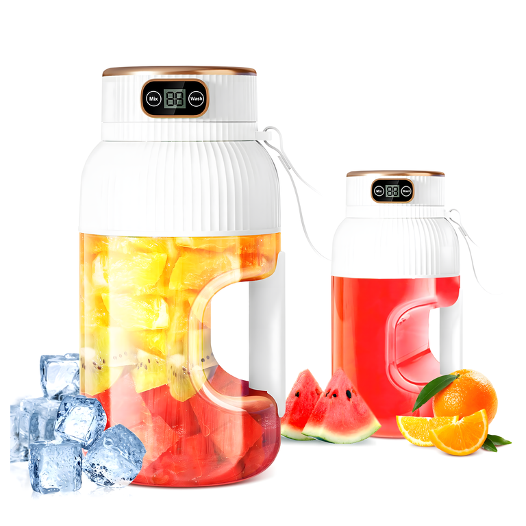 Przenośny Blender Mikser do Napojów Owoców Smoothie 1L Bezprzewodowy USB (1)
