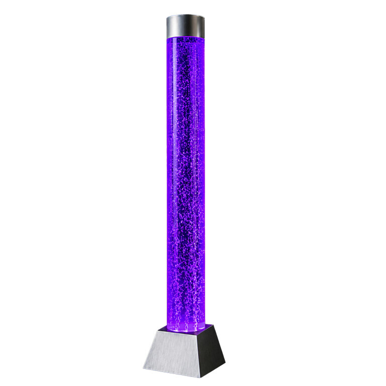 Kolumna Lampka Stojąca Lampa Słup Wodna Bąbelkowa Led RGB 180x15cm Pilot (6)