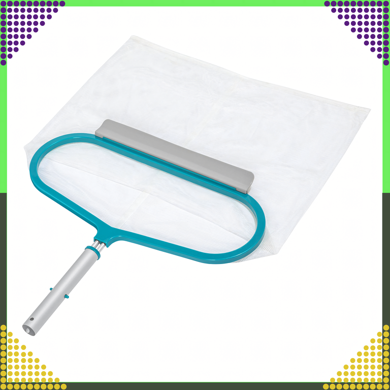Bestway 58661 AquaNet Deluxe Siatka Zbierak Basenowy do Liści 50x48x2,8 cm (2)