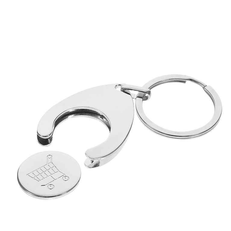 BRELOK DO KLUCZY BRELOCZEK ŻETON DO WÓZKA SKLEPOWEGO WÓZKÓW KOSZYKA 2w1 (3)