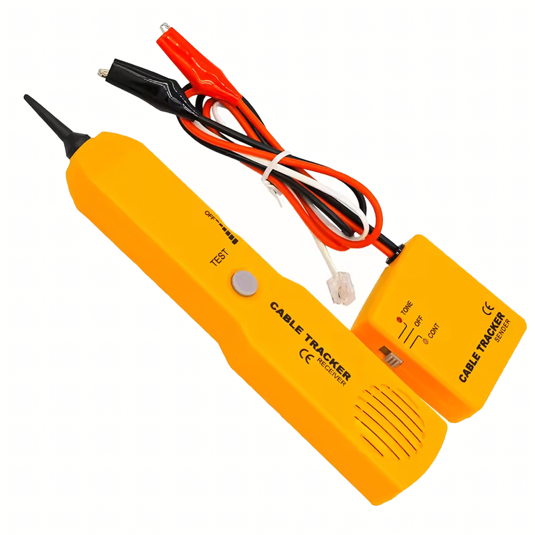 Wykrywacz Lokalizator Kabli Tester Sonda do Szukania Przewodów Rj11 Etui  (2)
