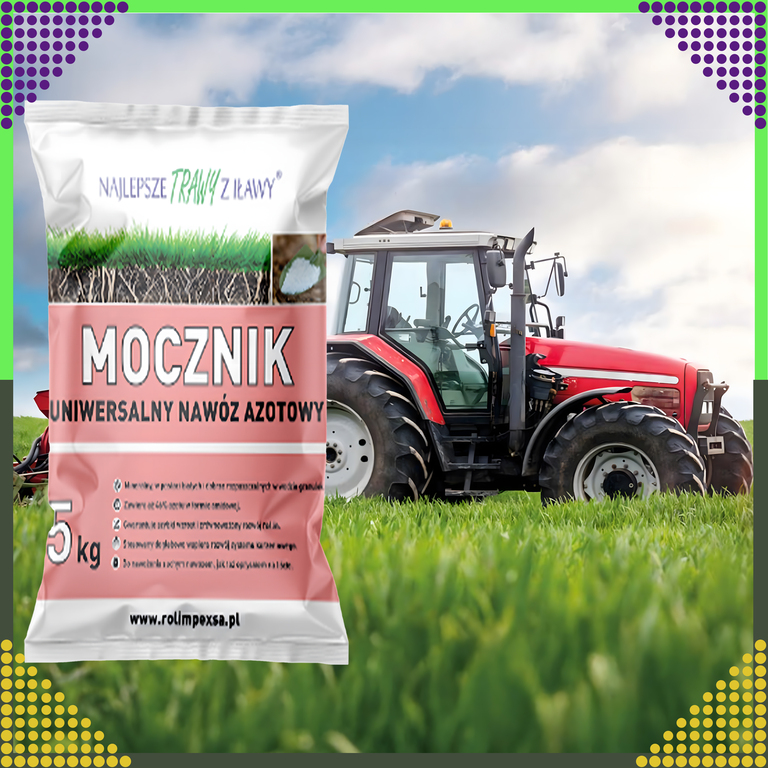 Premium Mocznik Nawóz Ekologiczny 5kg Uniwersalny Azotowy do Ogrodu Trawy  (10)