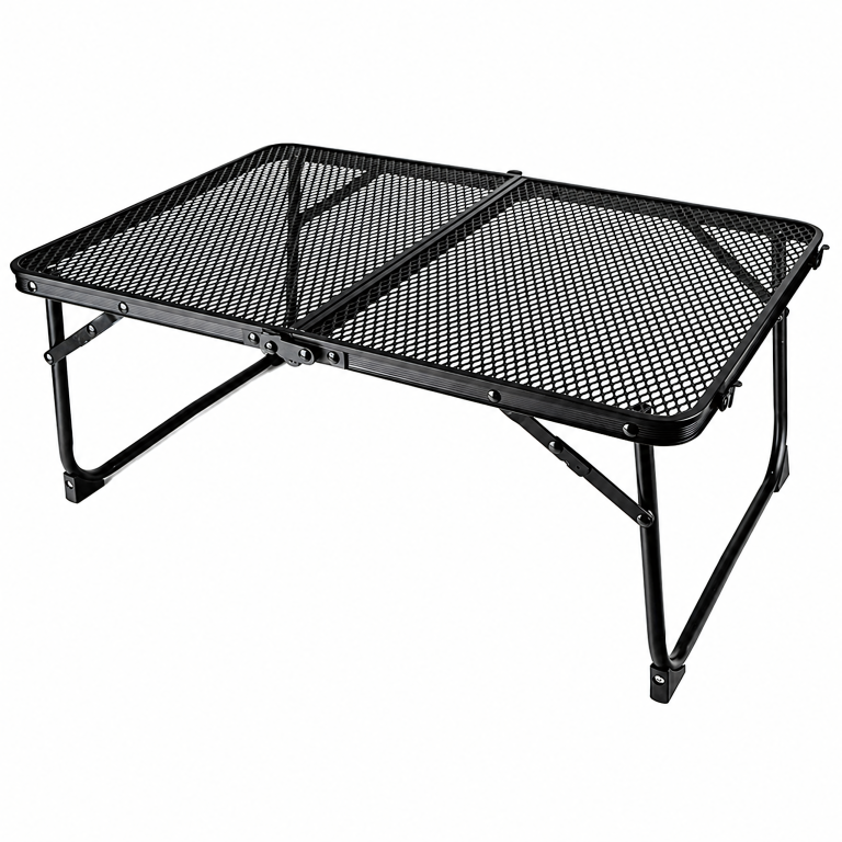 Stół Stolik Składany Turystyczne Przenośny Aluminiowy Biwakowy 60x40cm  (2)