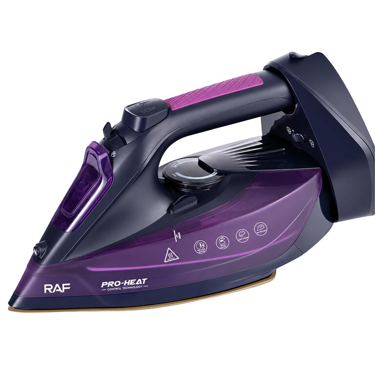 Żelazko Bezprzewodowe Parowe Mocne 2400W Ceramiczne Stacja ładowania (3)