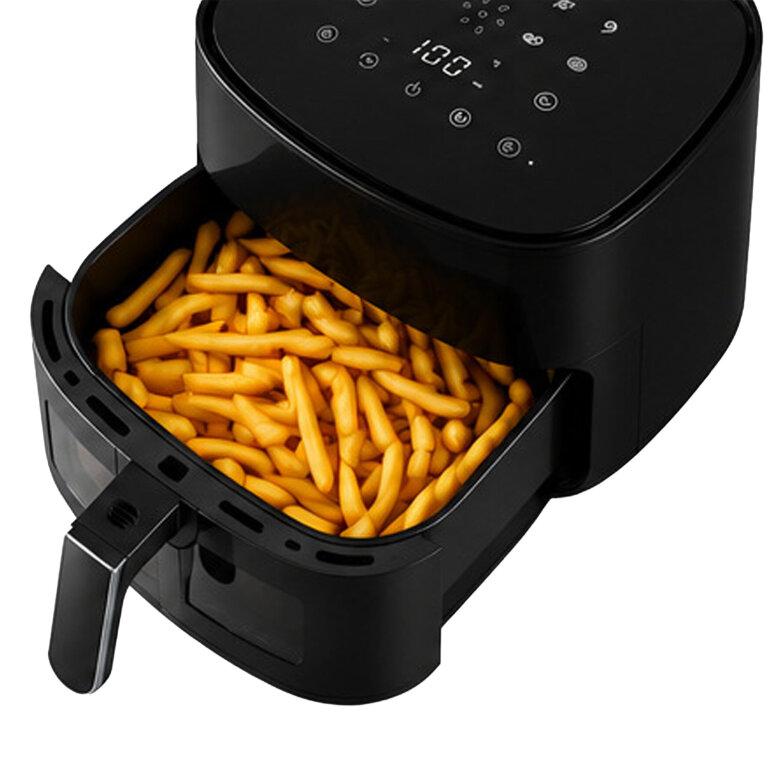 Frytkownica Beztłuszczowa Air Fryer 5L Frytownica 1500W 9 Programów Mocna (4)